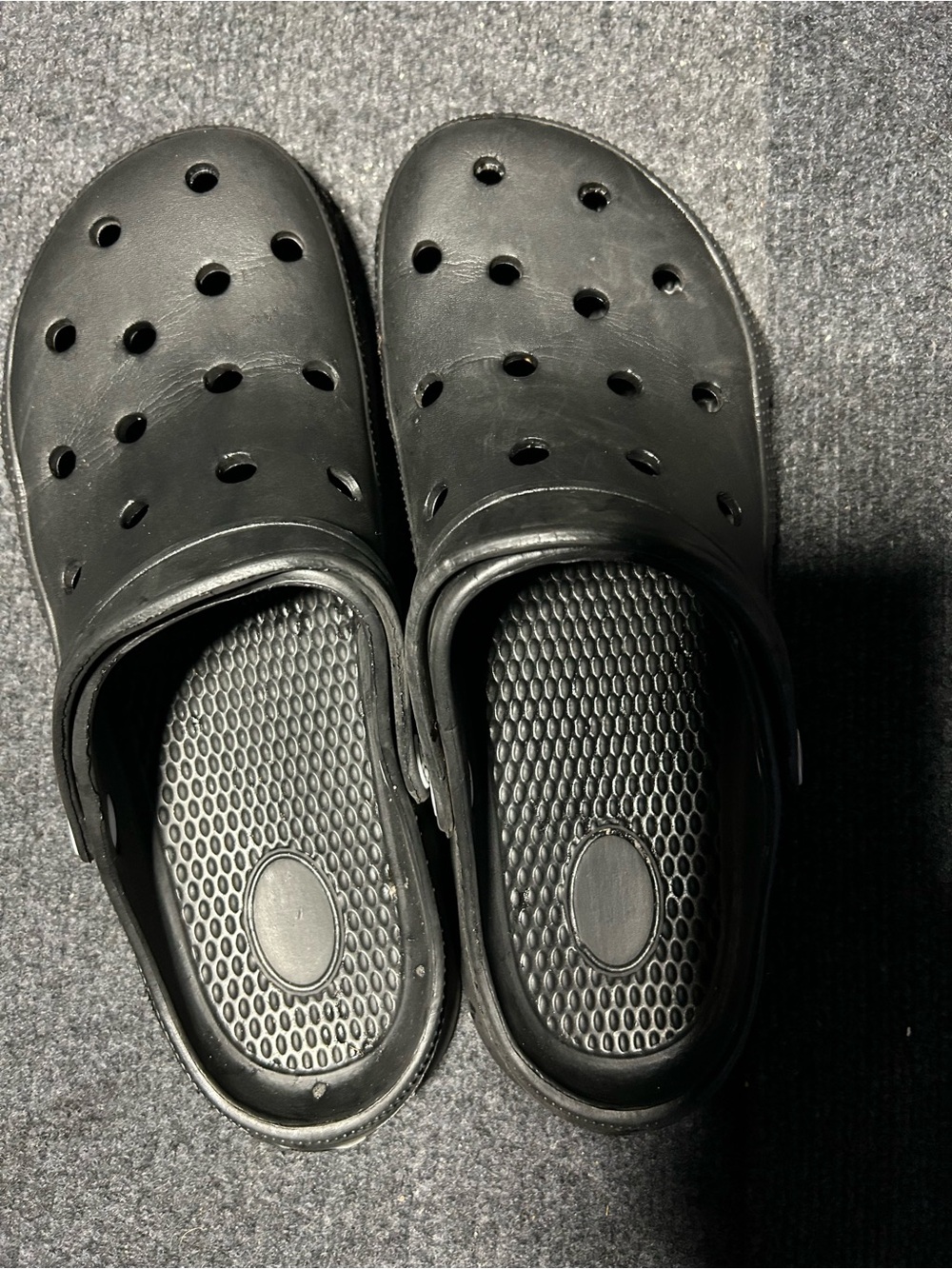 Classic Black Slip-On Clog Sandals